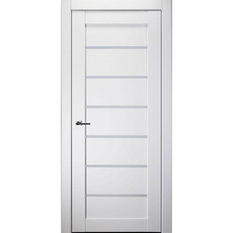 Alba Interior Door in Bianco Noble Finish - BUILDMYPLACE