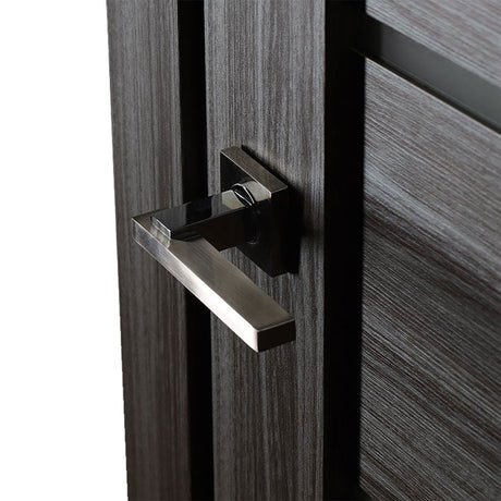 Alba Interior Door in Gray Oak Finish - BUILDMYPLACE