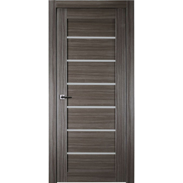 Alba Interior Door in Gray Oak Finish - BUILDMYPLACE