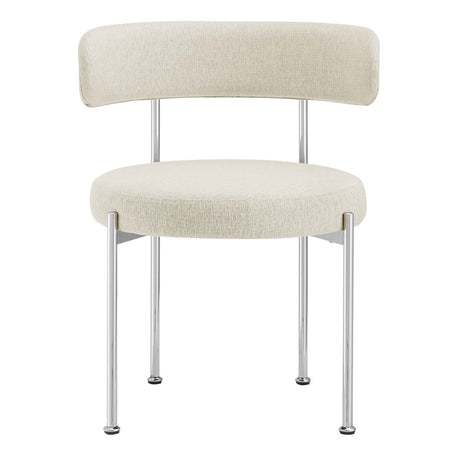 Albie Fabric Dining Chairs - Set of 2 - BUILDMYPLACE