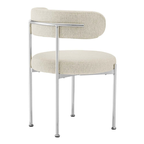 Albie Fabric Dining Chairs - Set of 2 - BUILDMYPLACE