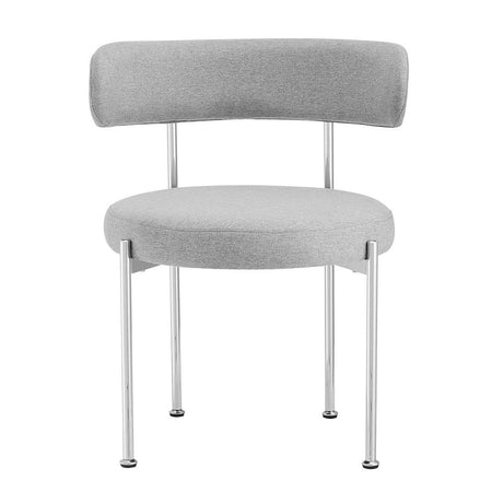 Albie Fabric Dining Chairs - Set of 2 - BUILDMYPLACE