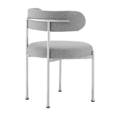 Albie Fabric Dining Chairs - Set of 2 - BUILDMYPLACE