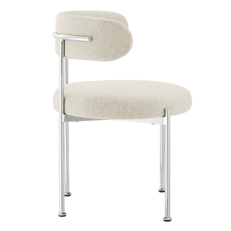Albie Fabric Dining Chairs - Set of 2 - BUILDMYPLACE