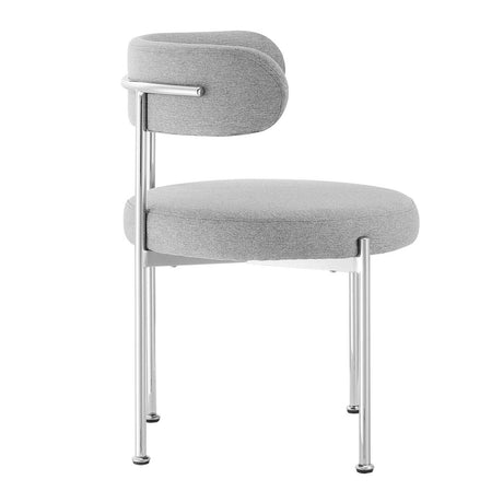 Albie Fabric Dining Chairs - Set of 2 - BUILDMYPLACE