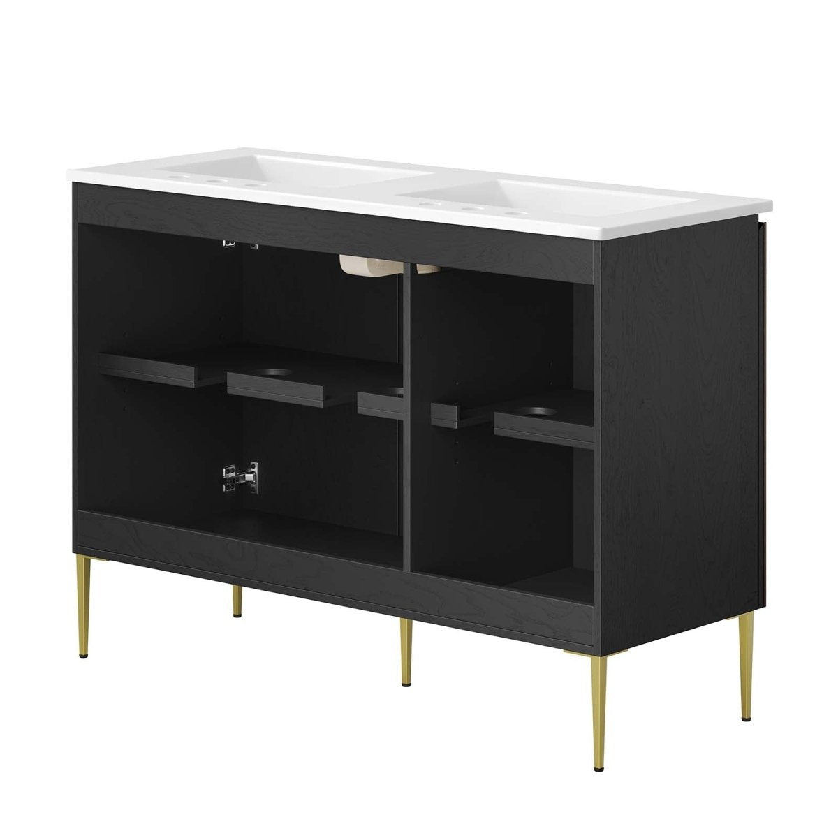 Alchemist 48" Double Sink Bathroom Vanity - BUILDMYPLACE