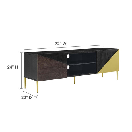 Alchemist 72" TV Stand - BUILDMYPLACE