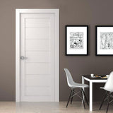 Alda Interior Door in Bianco Noble Finish - BUILDMYPLACE