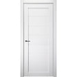 Alda Interior Door in Bianco Noble Finish - BUILDMYPLACE