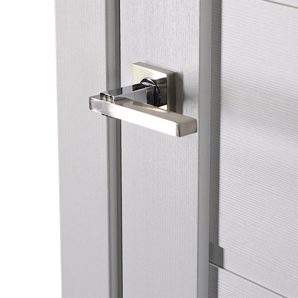 Alda Interior Door in Bianco Noble Finish - BUILDMYPLACE