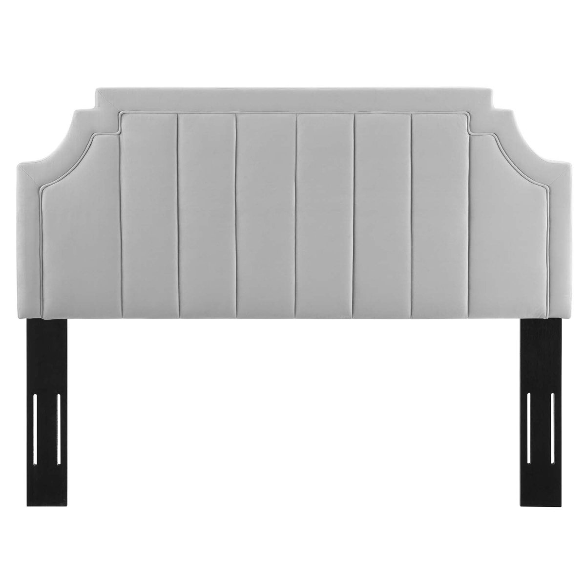 Alyona Channel Tufted Performance Velvet Full/Queen Headboard - BUILDMYPLACE