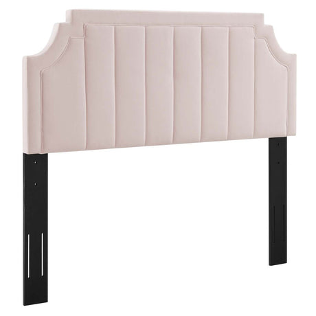 Alyona Channel Tufted Performance Velvet Full/Queen Headboard - BUILDMYPLACE