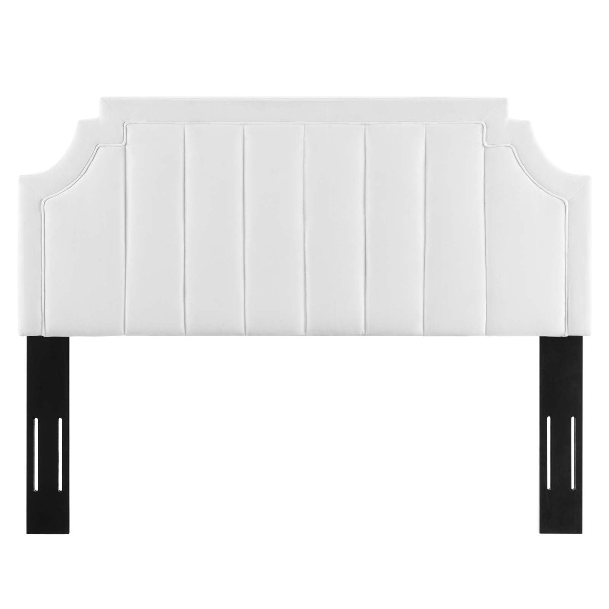 Alyona Channel Tufted Performance Velvet Full/Queen Headboard - BUILDMYPLACE