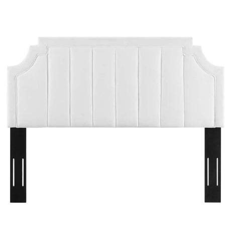 Alyona Channel Tufted Performance Velvet Full/Queen Headboard - BUILDMYPLACE