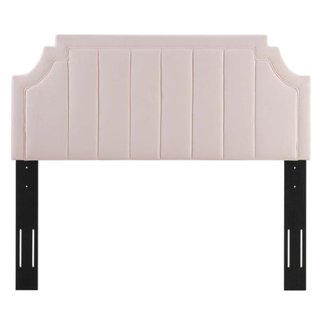 Alyona Channel Tufted Performance Velvet Twin Headboard - BUILDMYPLACE