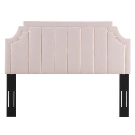 Alyona Channel Tufted Performance Velvet Twin Headboard - BUILDMYPLACE