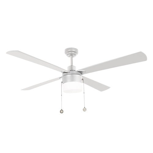 AMALFI 52 inch 4 - Blade Ceiling Fan with LED Light & Pull Chain - LEDMyPlace