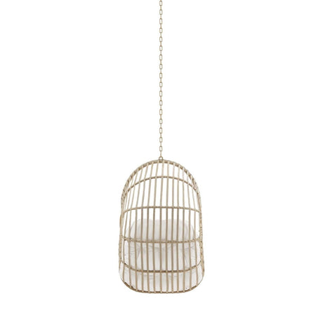 Amalie Wicker Rattan Outdoor Patio Rattan Swing Chair without Stand - BUILDMYPLACE