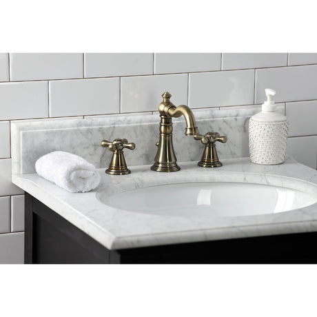 American Classic 8 inch Widespread Bathroom Faucet - BUILDMYPLACE