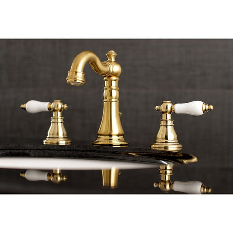 American Patriot Widespread Bathroom Faucet - BUILDMYPLACE