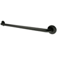 Americana 12 In. Oil Rubbed Bronze ADA Compliant Bathroom Grab bar - BUILDMYPLACE