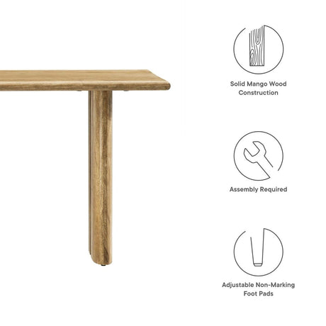 Amistad 46" Wood Bench - BUILDMYPLACE