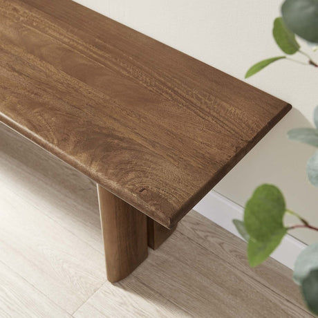 Amistad 58" Wood Bench - BUILDMYPLACE