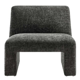 Amita Chenille Upholstered Accent Chair - BUILDMYPLACE