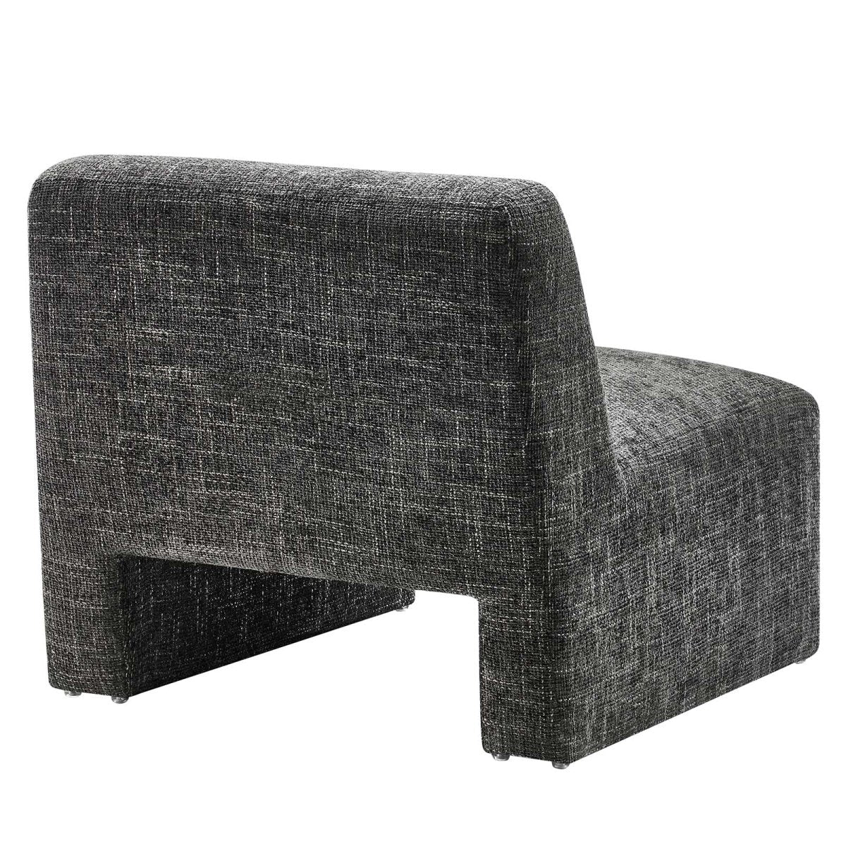Amita Chenille Upholstered Accent Chair - BUILDMYPLACE