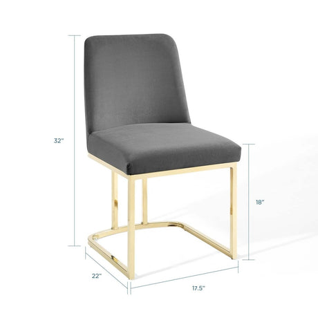 Amplify Sled Base Performance Dining Side Chair - BUILDMYPLACE