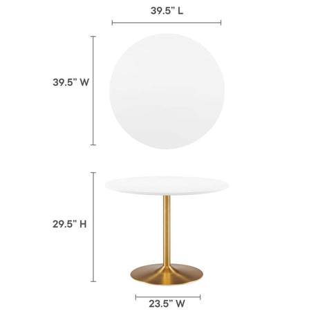 Amuse 40" Dining Table - BUILDMYPLACE