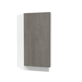 Angle Base End Cabinet| Matrix Silver | 12"W x 34.5"H x 24"D - BUILDMYPLACE