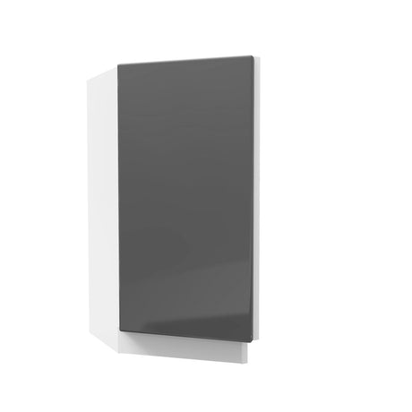 Angle Base End Cabinet | Milano Slate | 12"W x 34.5"H x 24"D - BUILDMYPLACE