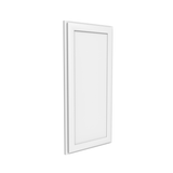 Angle Wall Cabinet - 12W x 36H x 12D - Aria White Shaker - BUILDMYPLACE