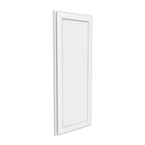 Angle Wall Cabinet - 12W x 42H x 12D - Aria White Shaker - BUILDMYPLACE