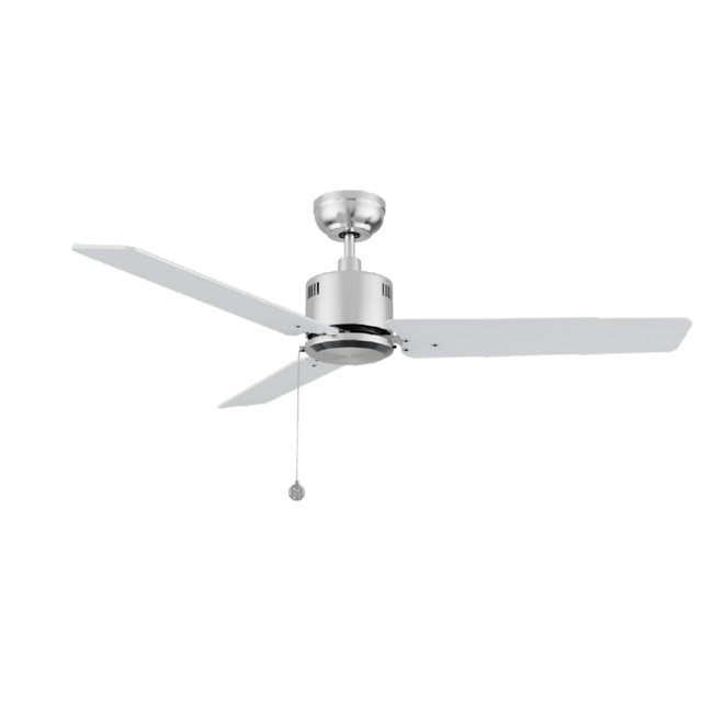 APEX 52 inch 3 - Blade No Light Ceiling Fan with Pull Chain - LEDMyPlace
