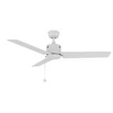 APEX 52 inch 3 - Blade No Light Ceiling Fan with Pull Chain - LEDMyPlace