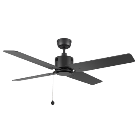 APEX 52 inch 4 - Blade No Light Ceiling Fan with Pull Chain - LEDMyPlace