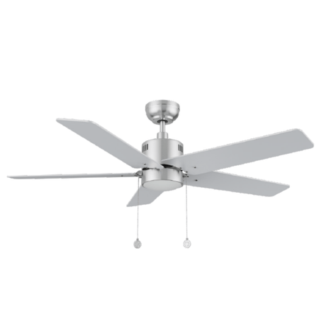 APEX 52 inch 5 - Blade Ceiling Fan with LED Light & Pull Chain - LEDMyPlace