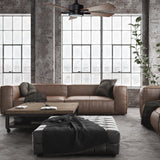 Apex 56'' Best Smart Ceiling Fan with Remote, Light Kit Included, Works with Google Assistant, Alexa, Siri Shortcut - LEDMyPlace