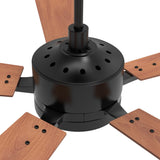 APPLETON 52 inch 5 - Blade Smart Ceiling Fan with Remote & LED Light Kit - LEDMyPlace