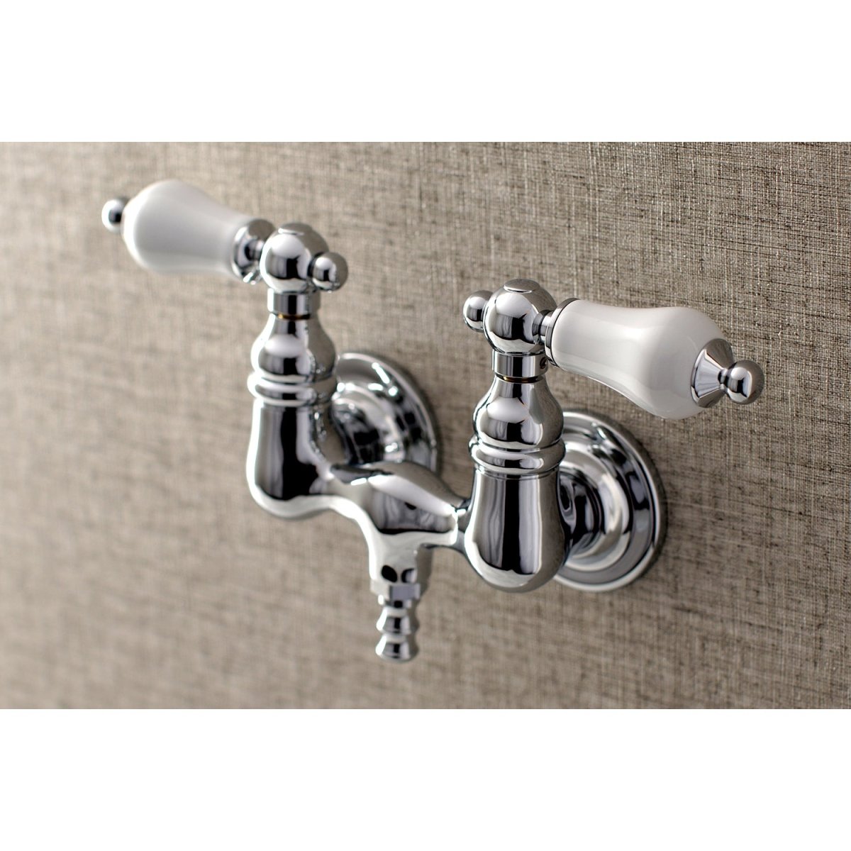 Aqua Vintage 3.4" Wall Mount Tub Faucet - BUILDMYPLACE