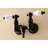 Aqua Vintage 3.4" Wall Mount Tub Faucet - BUILDMYPLACE