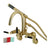 Aqua Vintage 7" Adjustable Wall Mount Clawfoot Tub Faucets - BUILDMYPLACE