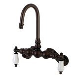 Aqua Vintage Adjustable Center Wall Mount Tub Faucet - BUILDMYPLACE