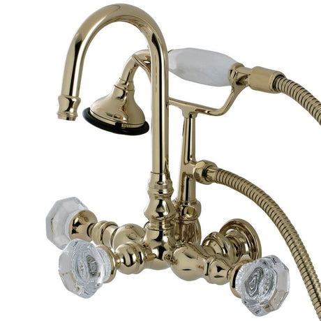 Aqua Vintage Celebrity Wall Mount Clawfoot Tub Faucet - BUILDMYPLACE