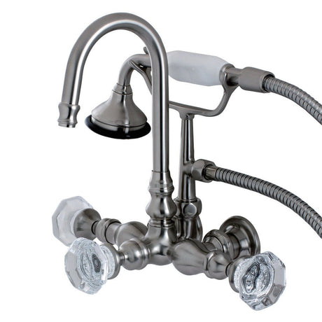 Aqua Vintage Celebrity Wall Mount Clawfoot Tub Faucet - BUILDMYPLACE