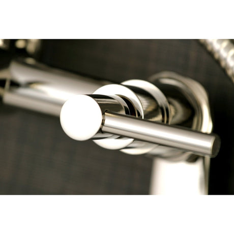 Aqua Vintage Concord 7" Adjustable Wall Mount Tub Faucet With Lever Handles - BUILDMYPLACE