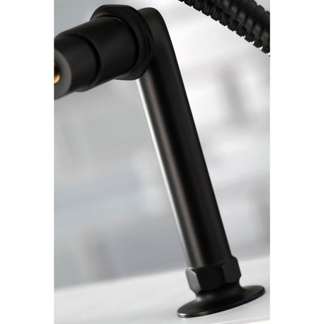 Aqua Vintage Concord 7" Deck Mount Clawfoot Tub Faucet - BUILDMYPLACE