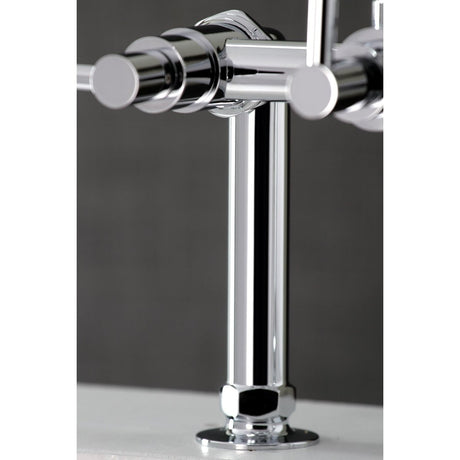 Aqua Vintage Concord 7" Deck Mount Clawfoot Tub Faucet - BUILDMYPLACE